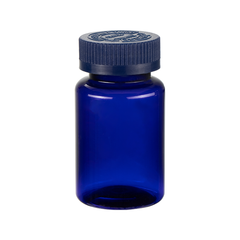 PET 120 ml-es kerek palack