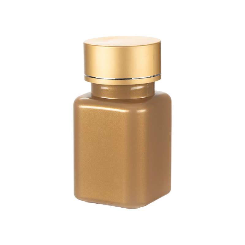 PET 80 ml-es négyzet alakú palack