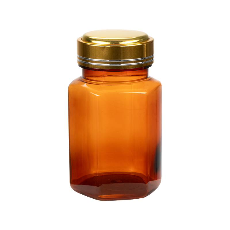 PET 175 ml-es hatszögletű palack