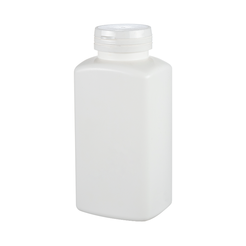 HDPE 250 ml-es letéphető négyzet alakú palack
