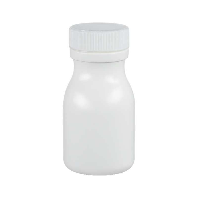 HDPE 60 ml-es tej alakú palack cukorka tárolására